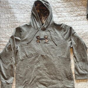 Under Armour Hoodie with Camo-Lined Hood
